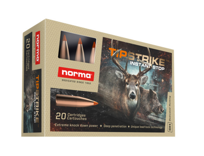 Norma - 7mm-08 - Tipstrike - 10,4gr/160g - 20/ask