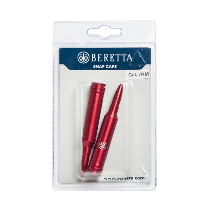 Beretta - Rifle Snap Caps Cal. 7mm Rem - Red
