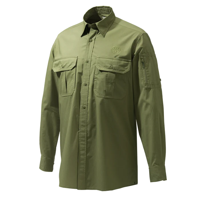 Beretta - Mortirolo Shirt long sleeve - Olive Drab