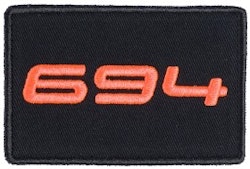 Beretta - 694 Velcro Patch - Black