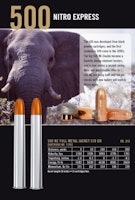 Norma - 500 Nitro Express - Fmj - Woodleigh - 36,94gr570gr - 10/ask