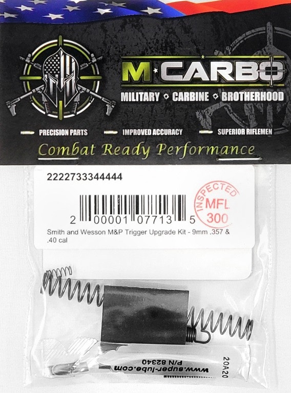M-Carbo - Smith and Wesson - M&P Trigger Upgrade Kit  - 9mm | .357 | .40 cal | .45 ACP