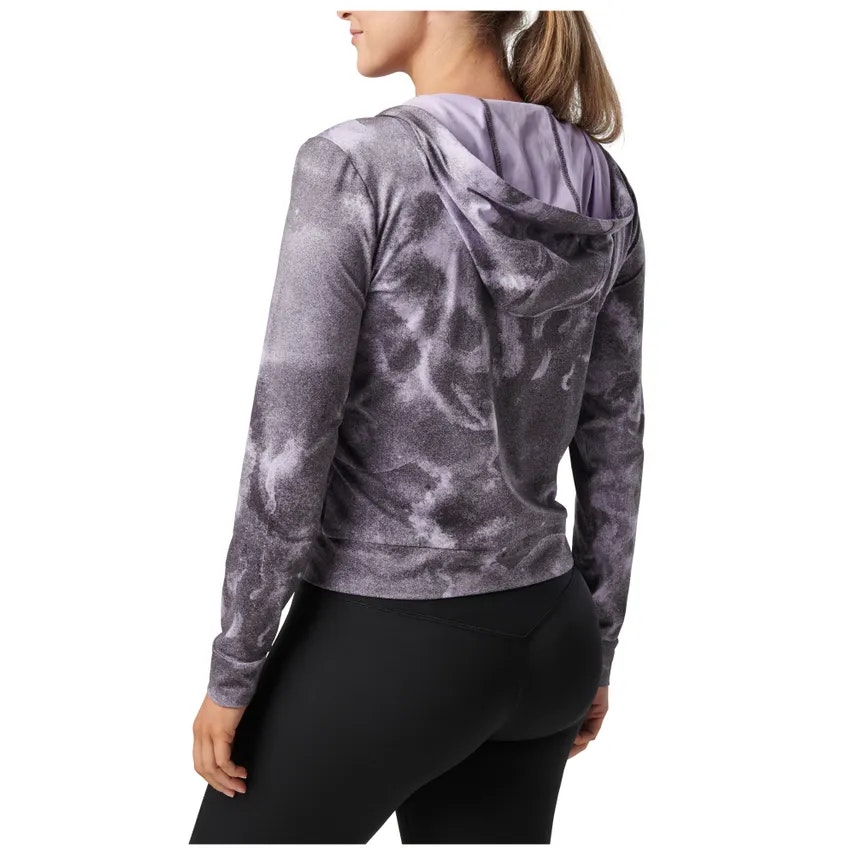 5.11 - PT-R Emily Full Zip - Purple Prep Watercolor Camo (962)