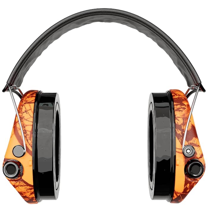 Sordin - Supreme Pro-X H2 LED Headband - Blaze Cups with Leather - Gel