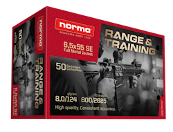 Norma - 6,5x55 - Range Training - 8g/124gr - 50/ask