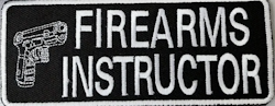 Firearms instructor - Patch