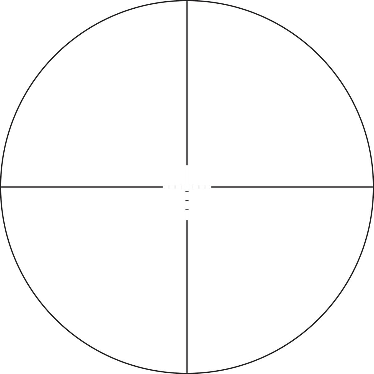 Vortex Crossfire II 6-24x50 AO kikarsikte med Dead-Hold BDC-riktmedel