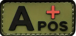 Blodgrupp A+ Pos - PVC
