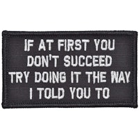 If you dont succeed try doing it the way i told you to - Patch