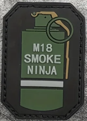 M18 smoke ninja - Patch - PVC