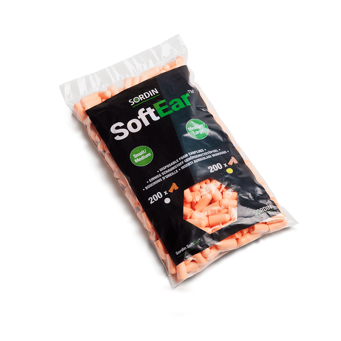 Sordin - SoftEar Disposable Refill Peach (M/L) 200p