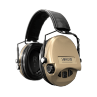 Sordin - Supreme MIL AUX SFA - Slim Headband - Sand - GEL