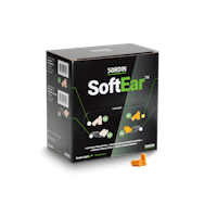 Sordin - SoftEar Disposable Cord Orange (S/M) 100x1p