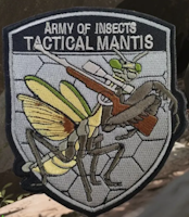 Army of insects tactical mantis - Patch
