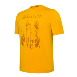 Beretta - Outline T-Shirt - Saffron Yellow