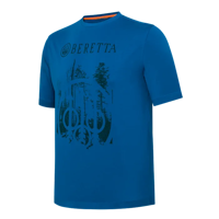 Beretta - Outline T-Shirt - Blue Twilight