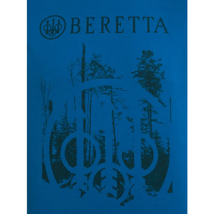 Beretta - Outline T-Shirt - Blue Twilight