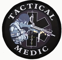Tactical Medic - Svart - Patch