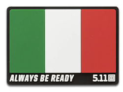 5.11 - Italy Flag Patch