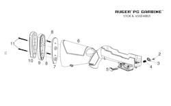 Ruger - Magazine Release Stud Ruger PC Carbine - #5