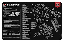 TekMat - Gun Cleaning Bench Mat - Ruger MKIV