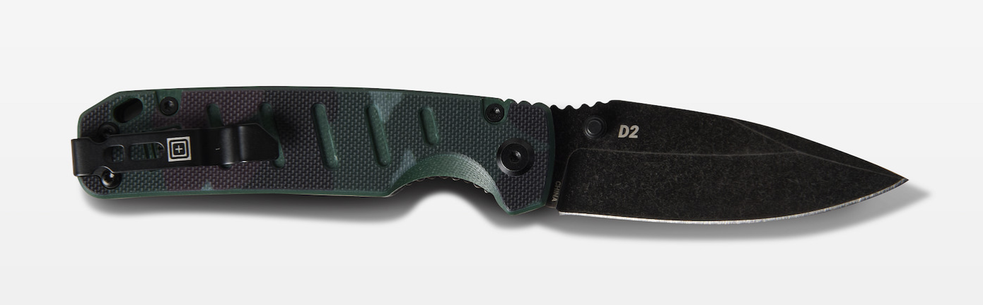 5.11 - Braddock DP Knife Mini - Woodland Camo (938)