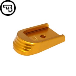 CZ - P-10 - Extended magazine base pad - Aluminium - Guld