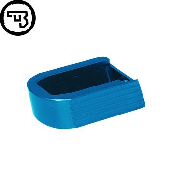 CZ - P-10M - Magazine base pad - +1 - Aluminium - Blå
