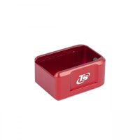 Toni System - P-10C - Magazine base pad - +3 - Aluminium - Röd