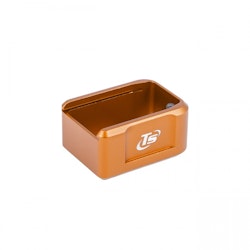 Toni System - P-10C - Magazine base pad - +3 - Aluminium - Orange
