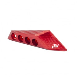 Toni System - 3D thumb rest, left side, right hand shooter - Röd