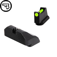 CZ - P-10 Optics Ready sight set with fiber optics - 1.5mm Grön