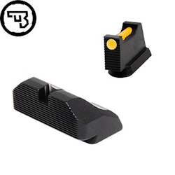 CZ - P-10 Optics Ready sight set with fiber optics - 1.5mm Gul