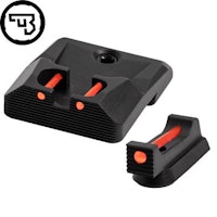 CZ - P-10 - Fast siktes set med fiberoptik - Original CZ - 1mm Röd - Röd