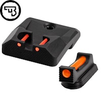 CZ - P-10 - Fast siktes set med fiberoptik - Original CZ - 1.5 mm Orange - Röd