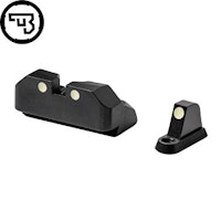 CZ - P-10 Optics Ready – Självlysande Fast Sikte - 8.5 mm