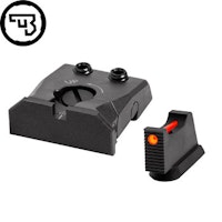 CZ - P-10 - Justerbar Sikte med Fiberoptik – 1 mm Röd
