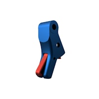 CZ - P10 - Aluminium Trigger - Blå/Röd