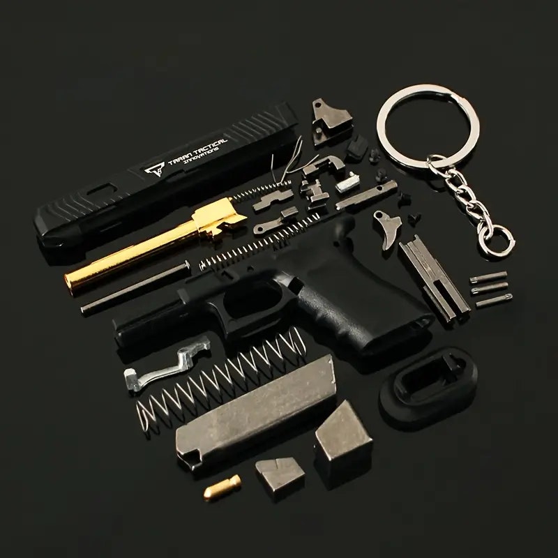 Glock - Taran Tactical - Keychain - Samlarpistol - Silver