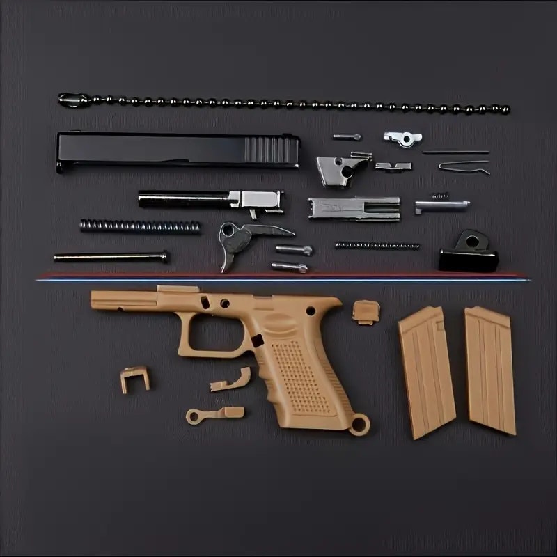 Glock - Keychain - Samlarpistol - Svart