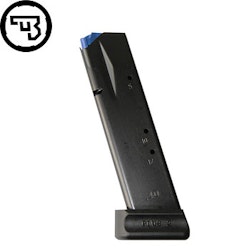 CZ - Magasin - 17+2 rds - 9 mm - Svart