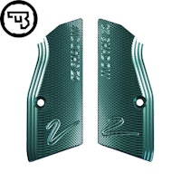 CZ - Shadow 2 - Short aluminium grip - Turquoise