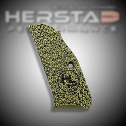 Herstad Performance - CZ Shadow 2 - Palm Swell Thick - Long - Yellow/Black/(Black logo)