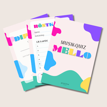 Melodifestivalen - musikquiz