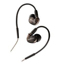 Audix A10X Pro in-ear-hörlurar, utsträckt bas, medhörning/live, 10 mm drivers