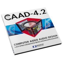 Monacor CAAD-4.2 simuleringsprogram, högtalare