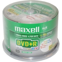 Maxell DVD+R 4,7GB InkJet Printable  50st
