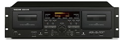 Tascam 202MKVII Dual cassette deck with USB output 19in 3HE
