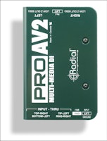 PROAV2 Radial Stereo Passive Multimedia Direct Box