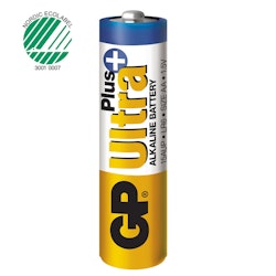 GP Ultra Plus Alkaline AA 4-pack
